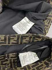 Fendi 24 Jacquard Vest Shorts Set - 4