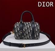 Dior Groove 20 Bag Blue Dior Oblique Jacquard 20x13.5x12.5cm - 1