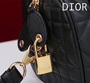Dior Groove 20 Bag Black 20x13.5x12.5cm - 5