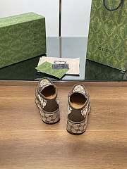 Gucci Horsebit Platform Loafer Beige & Brown - 4