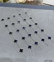 Colestore Van Cleef & Arpels Blue Five-flower Four-leaf Clover Bracelet - 5