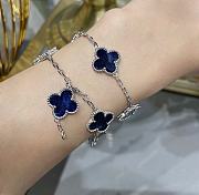 Colestore Van Cleef & Arpels Blue Five-flower Four-leaf Clover Bracelet - 3