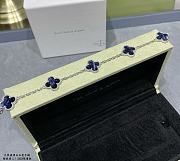 Colestore Van Cleef & Arpels Blue Five-flower Four-leaf Clover Bracelet - 2