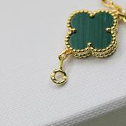 Van Cleef & Arpels Flower Four-Leaf Clover Green Five-Flower Bracelet - 3