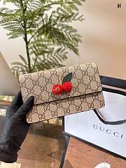 Gucci GG Cherry Wallet 18cm - 1