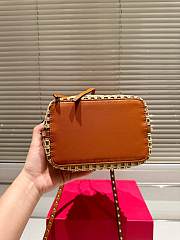 Valentino Loco Raffia and Calfskin 19x16cm - 3