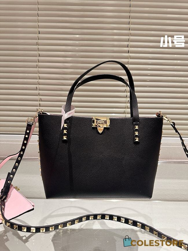 Valentino Tote Bag Black 26x21cm - 1