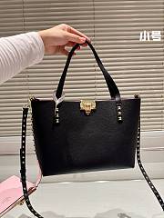 Valentino Tote Bag Black 26x21cm - 3