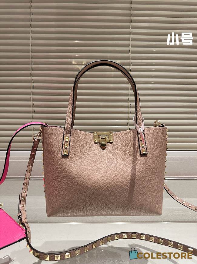 Valentino Tote Bag Beige 26x21cm - 1