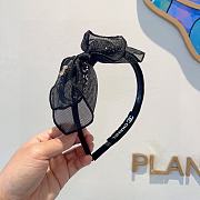 Chanel Organza Angled Headband - 6