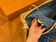 Louis Vuitton CarryAll Monogram Denim 38.29 cm - 2