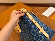 Louis Vuitton CarryAll Monogram Denim 38.29 cm - 4
