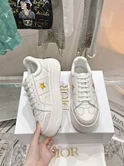 Dior Star Sneaker White Caftskin And Suede  - 2