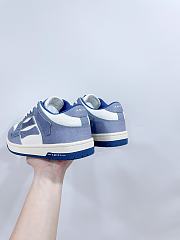 Amiri Shimmer Skel Top Low Blue  - 3