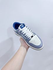 Amiri Shimmer Skel Top Low Blue  - 4