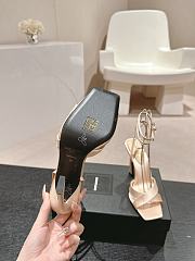 Saint Laurent Corinne Sandals In Saint Crepe  - 5