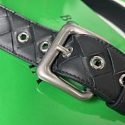 Bottega Veneta Men's Intrecciatio Reversible Belt   - 5