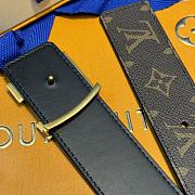 Colestore Louis Vuitton Stitch Reversible Belt Monogram  - 3