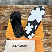Louis Vuitton Mirabeau Thong Caft Leather Black - 6