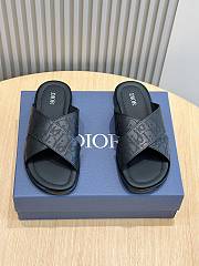 Dior Alias Sandal Black Dior Oblique Jacquard - 4