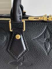 Louis Vuitton Speedy Bandoulière 25 Black Monogram Empreinte Leather M58951 25 x 19 x 15 cm - 3