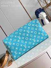 Louis Vuitton Speedy P9 Bandoulière 40 Turquoise Calf Leather M11564 40 x 26 x 23 cm - 6