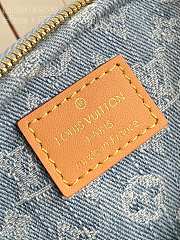 Louis Vuitton Mini Bumbag Sky Blue Monogram Denim M83353 17 x 12 x 9 cm - 2