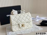 Chanel Mini Flap Bag White 20 cm  - 1