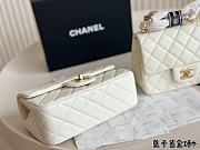 Chanel Mini Flap Bag White 20 cm  - 5