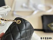 Chanel Mini Flap Bag Black 20 cm  - 2