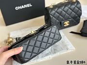 Chanel Mini Flap Bag Black 17 cm  - 3