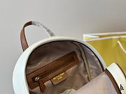  Michael Kors Jaycee Logo Backpack Beige 25 x 30 cm  - 3