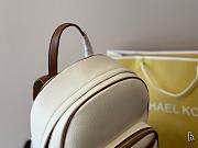  Michael Kors Jaycee Logo Backpack Beige 25 x 30 cm  - 2