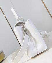 Louis Vuitton Capucines White 30 x 19 x 9 cm - 6