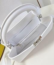 Louis Vuitton Capucines White 30 x 19 x 9 cm - 3