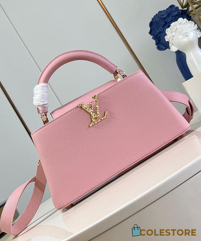 Louis Vuitton Capucines Pink 30 x 19 x 9 cm - 1