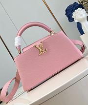 Louis Vuitton Capucines Pink 30 x 19 x 9 cm - 1