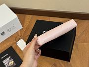 Colestore Chanel Shopping Bag Pink Shiny Lambskin & Gold-Tone Metal 20 x 14 cm - 3