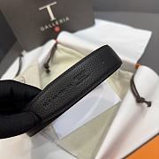Hermes H Belt Buckle & Reversible Leather Strap Sliver 32 mm - 2