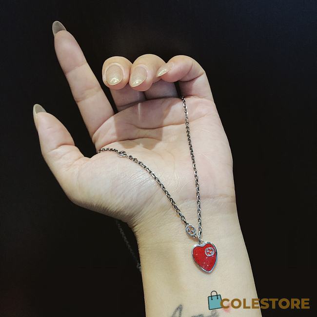Gucci Heart ecklace With Interlocking G 50 cm - 1