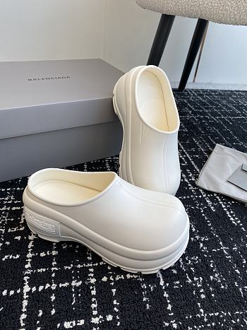 Balenciaga Mule White 
