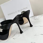 Manolo Blahnik Heels For Women Black 9cm  - 2