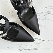 Manolo Blahnik Heels For Women Black 9cm  - 4