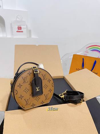 Louis Vuitton Mini Boite Chapeau ‘Brown’ M68276 16 cm