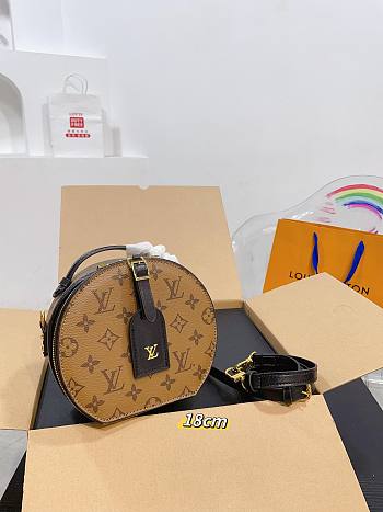 Louis Vuitton Mini Boite Chapeau ‘Brown’ M68276 18 cm