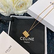 Women Separables Triomphe Bag Pendant in Brass with Gold Finish  - 1