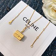 Women Separables Triomphe Bag Pendant in Brass with Gold Finish  - 3