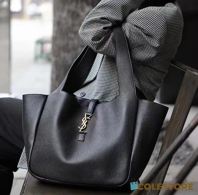 Saint Laurent Le 5 À 7 Bea In Grained Leather 50×28×18cm - 1