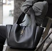Saint Laurent Le 5 À 7 Bea In Grained Leather 50×28×18cm - 1