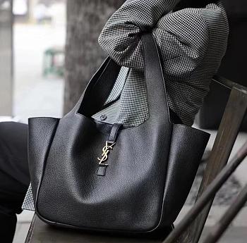 Saint Laurent Le 5 À 7 Bea In Grained Leather 50×28×18cm